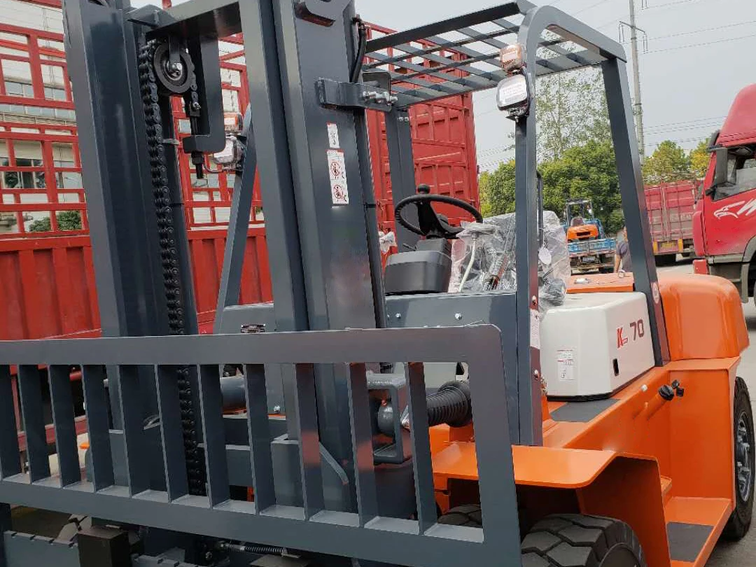 7.0 TON diesel Forklift CPCD70 With the Most Widely Used for Sale