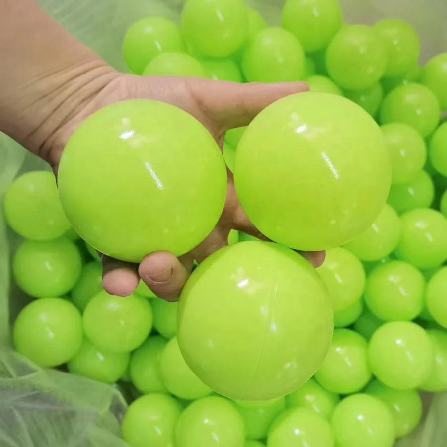 High-quality  pearl ocean ball  Diameter 8CM Wholesale Colorful Eco-Friendly Plastic Ocean Ball For Indoor Playground