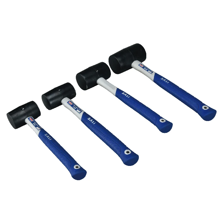 Sali 160z Wear-resistant Tile Hammer Rubber Hammer With Round Head And Non-slip Handle Home Fitment Tools For Tile Installation