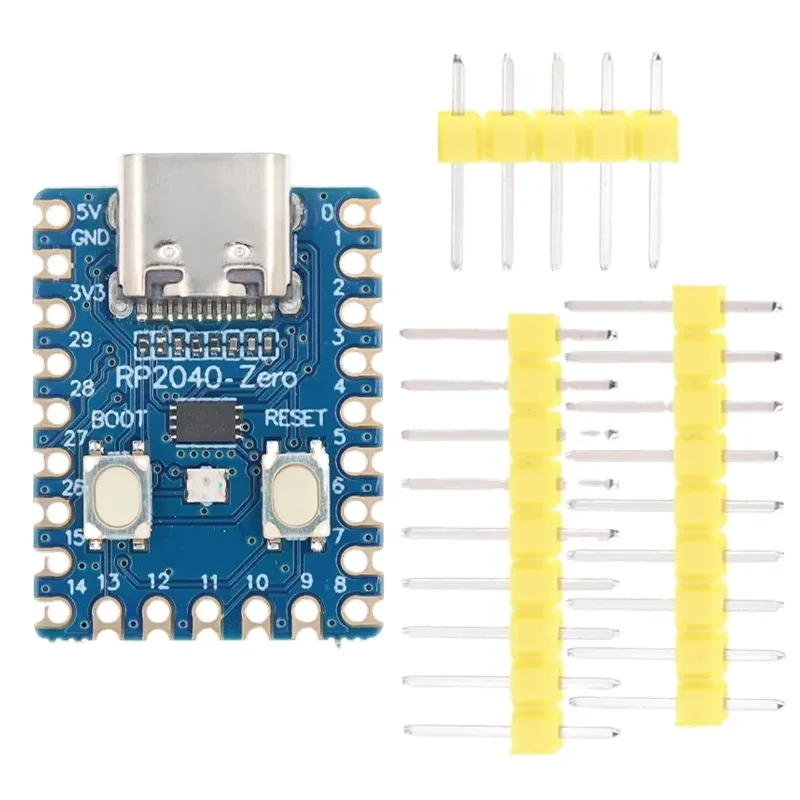 RP2040-Zero RP2040 для микроконтроллера Raspberry Pi модуль разработки PICO двухъядерный процессор Cortex M0 + 2MB Flash