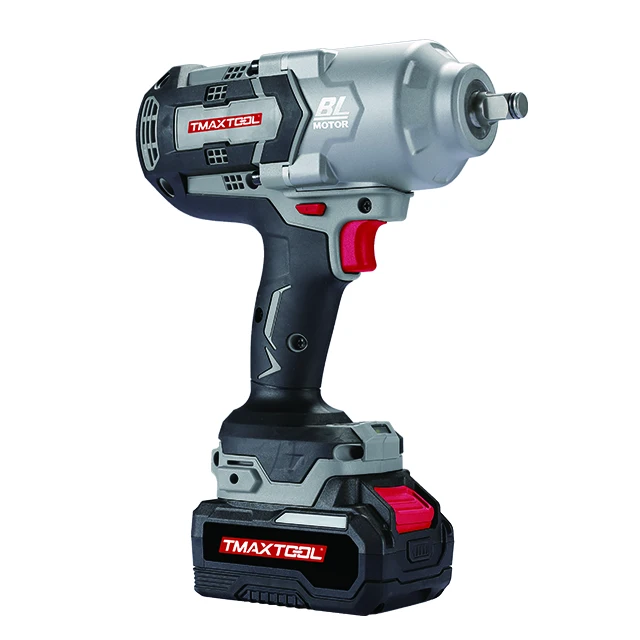High Torque 1000N.m Spindle With Friction Ring Dismounting Nut 1/2inch Drive Heavy Duty Cordless Impact Wrench