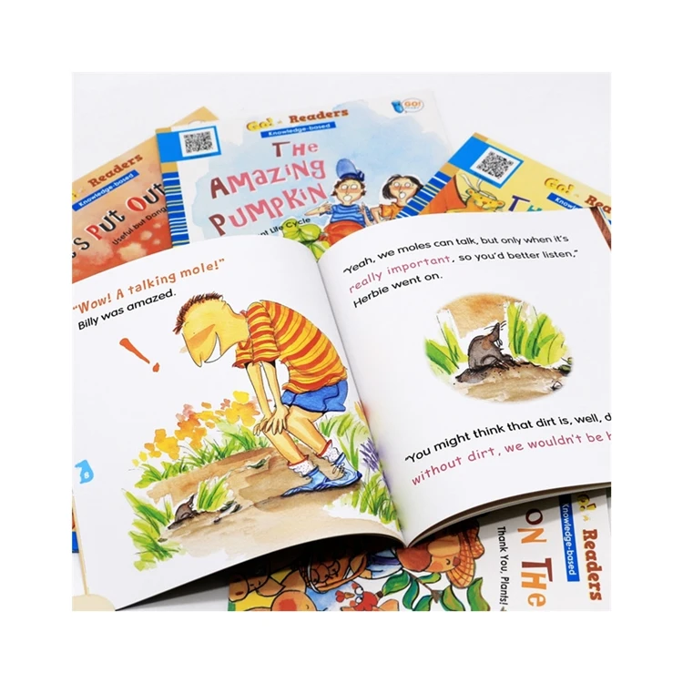Wholesale english touch books English languages kids reading talking pen