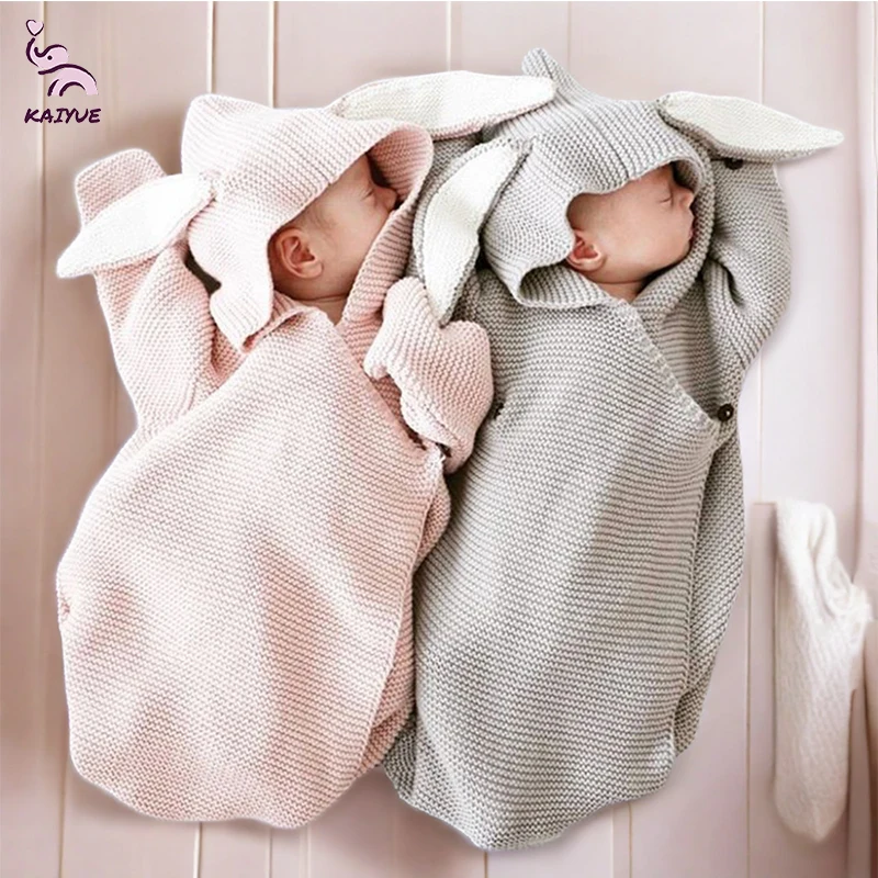 Вязаный вязаный трикотажный спальный мешок