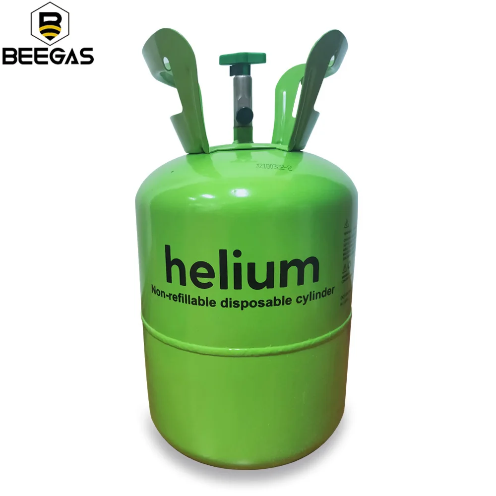 99.999% helium 50 balloon party gas cylinder 13L disposable Helium gas tank