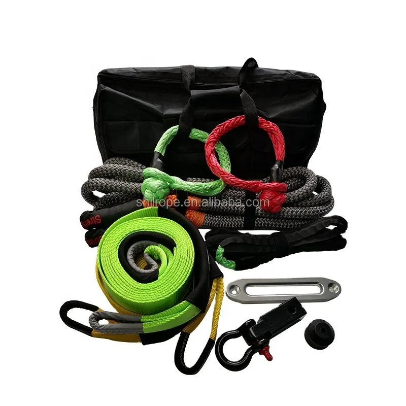 (JINLI) 4X4 auto off road emergency tool winch Accessory Towing recovery kit