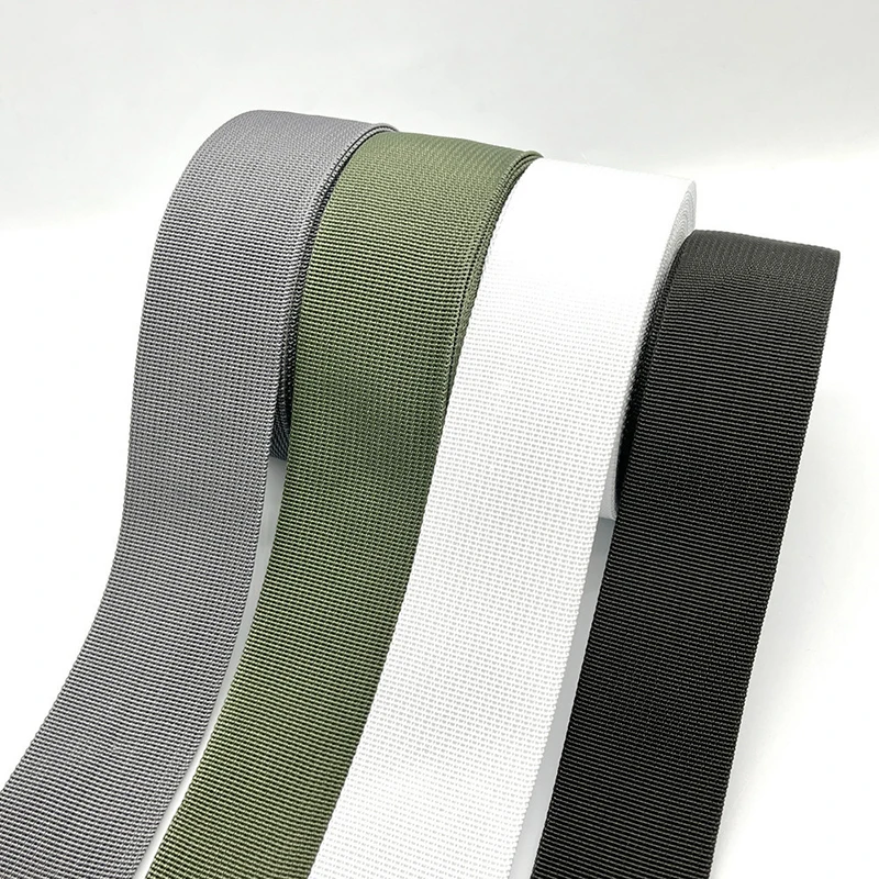 3.8 CM woven belt bag backpack woven belt handbag with PP polypropylene fiber