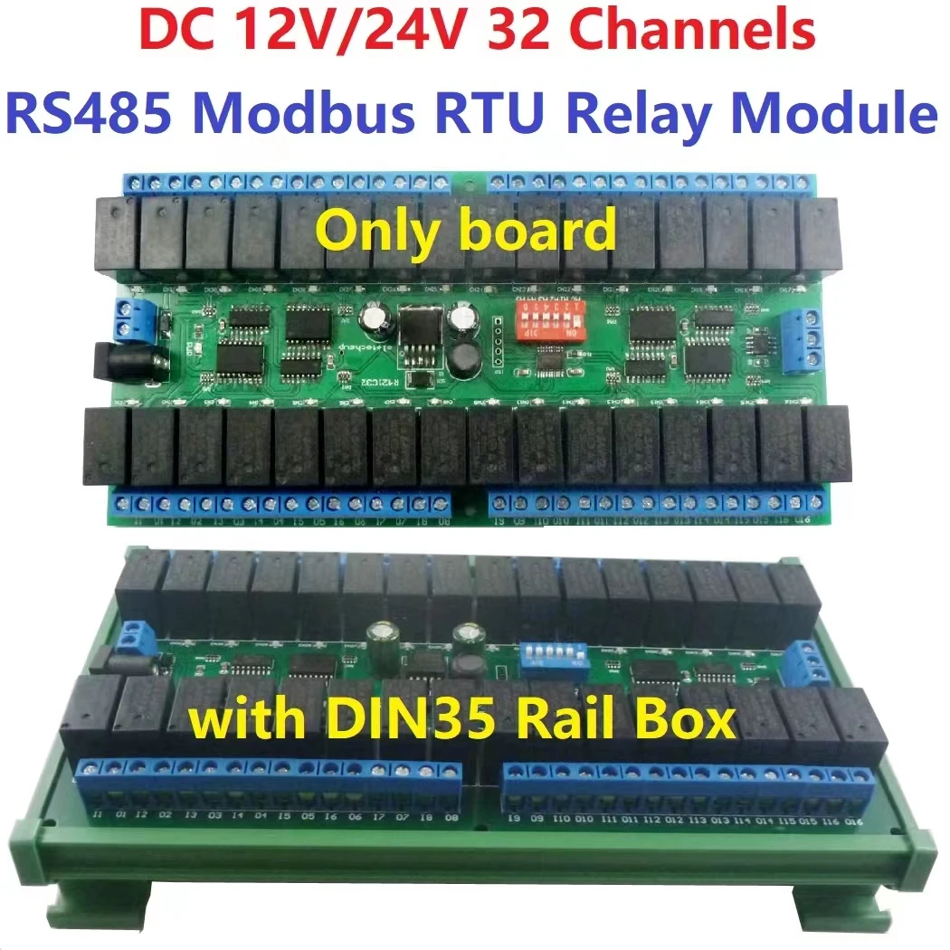 32 Channel RS485 Relay Remote Control Switch module