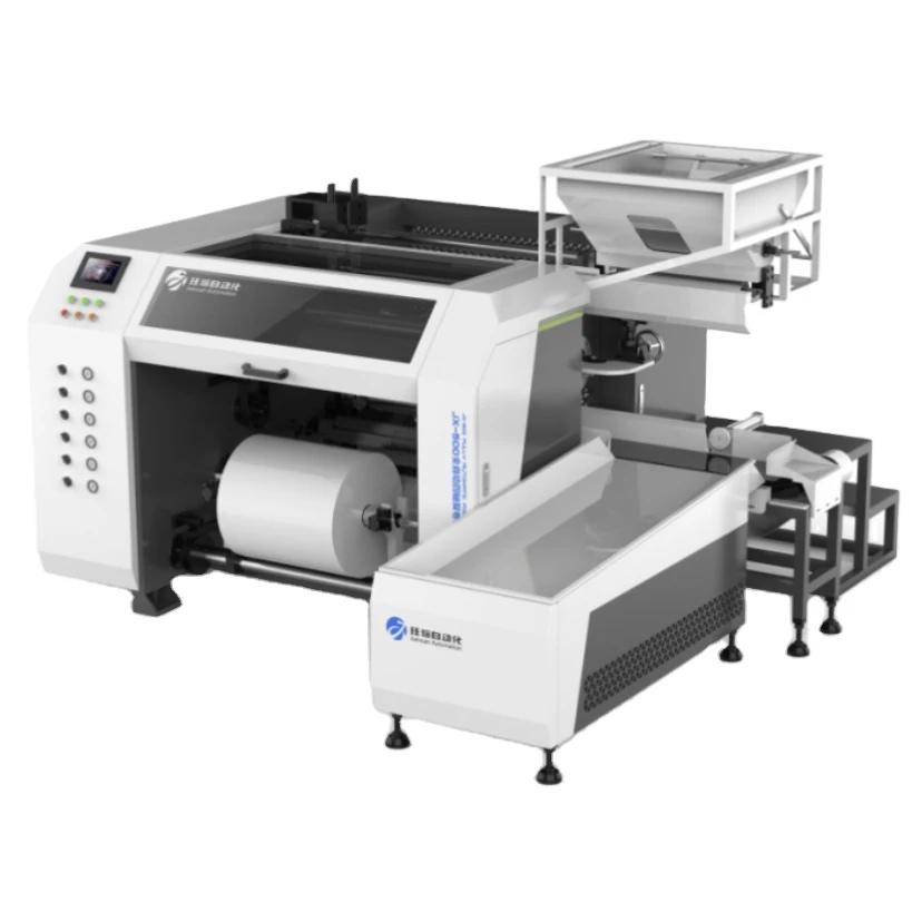Four-Station stretch Film rewinder PE  Plastic Film fully Automatic Rewinding Machine
