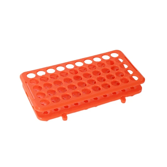 China supplier test tube rack 18mm ABS plastic tube rack for laboratory display