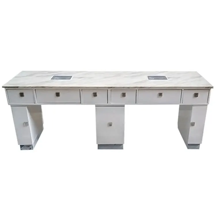 hot sell marble top salon nail manicure table