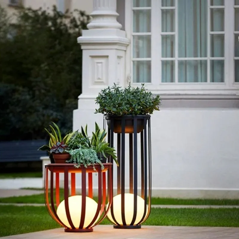 Waterproof Stainless Steel Luminous Outdoor Furniture Light Solar Light Garden Light Outdoor Waterproof LED Decorative Table