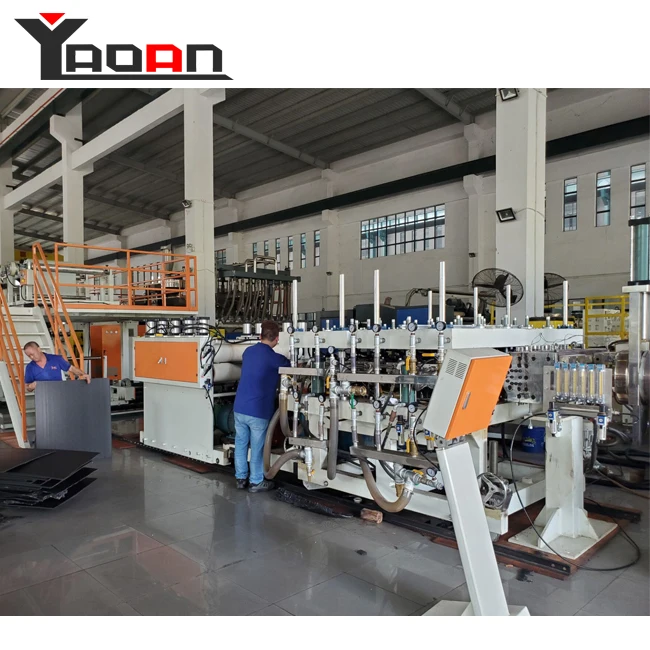 
3 Layers PP Plastic Hollow Building Formwork Construction Template Production Line 