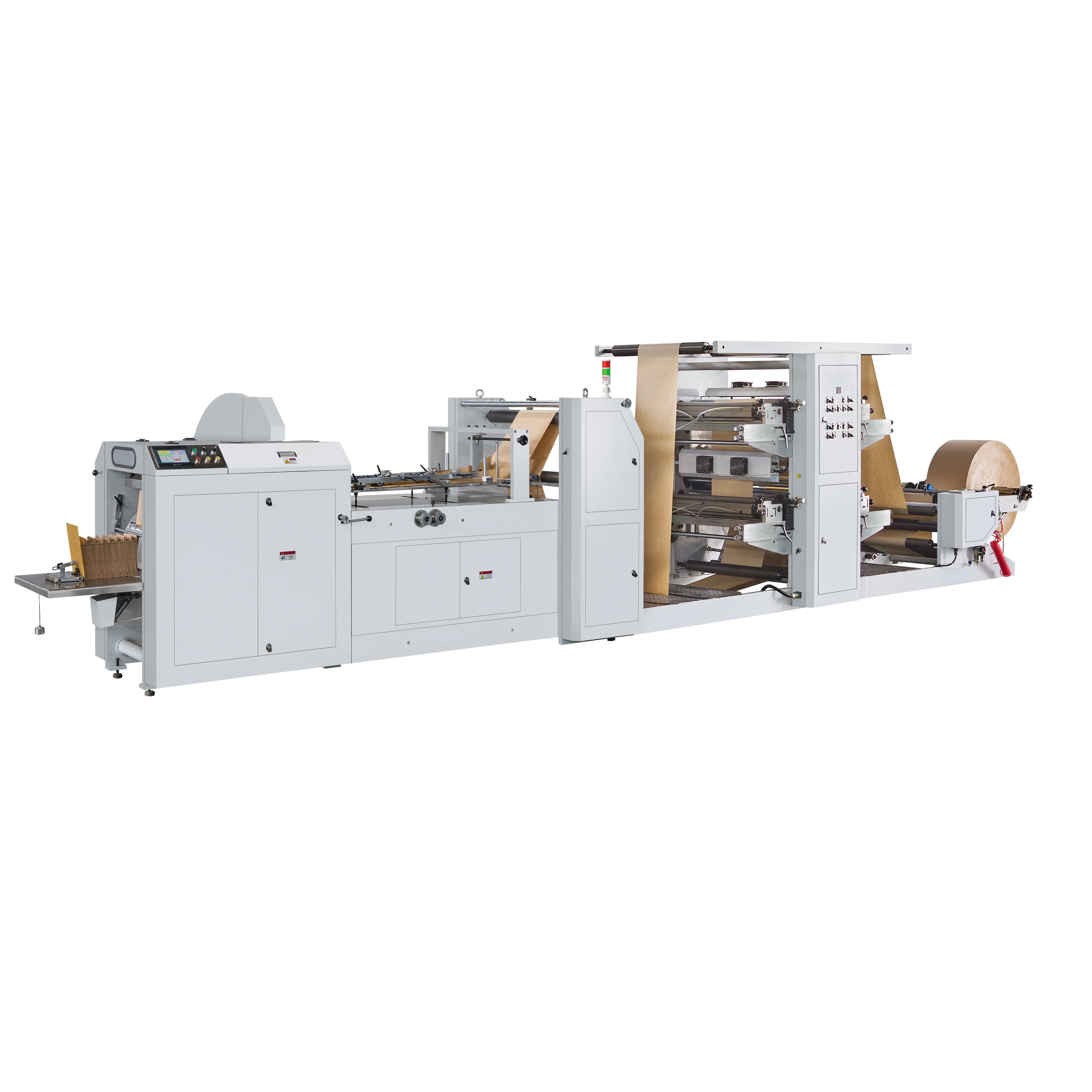 High quality LMD-400G cutting length 150-460mm paper bag production line paper bag machine