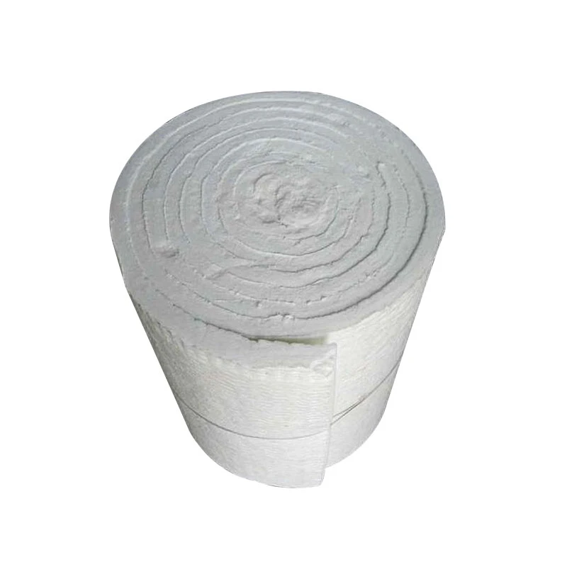 The factory sells thermal insulation aluminum silicate wool 1260 ceramic fiber blanket