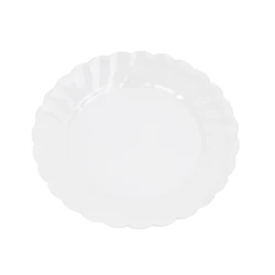 Hot Sale 7.5 inch  travel plate set party plastic 10 ct Cookie plate clear For Party