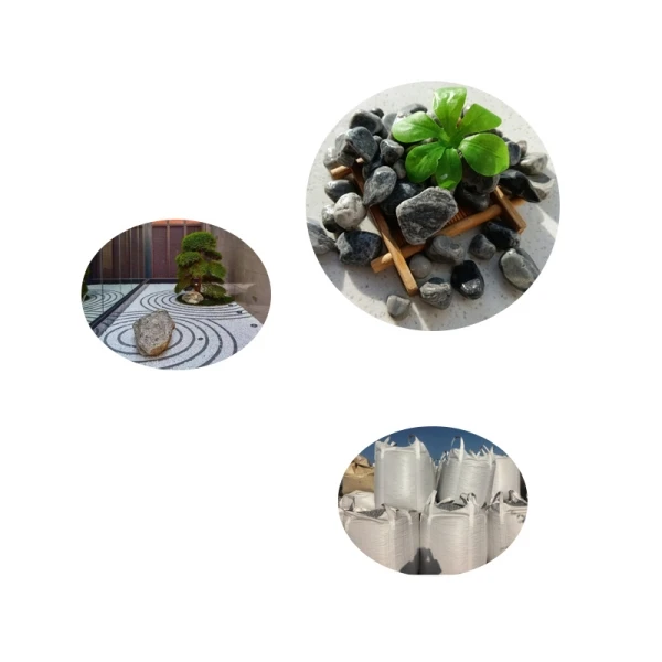 China Factory Landscape Park Decoration with Natural Stone Pebbles Courtyard Ornament