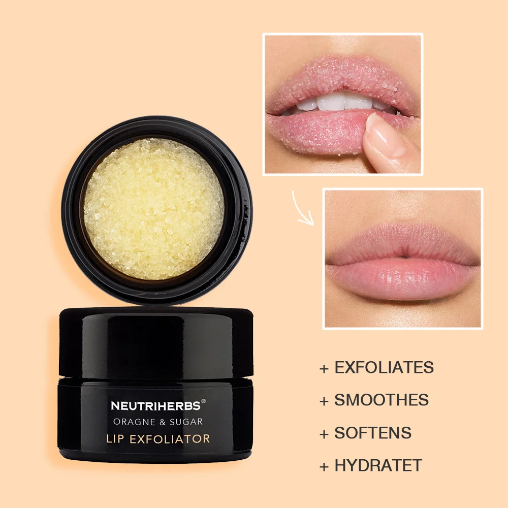 OEM/ODM Wholesale Lip Scrub Packaging Box OEM 20g Sugar Custom Logo Formula