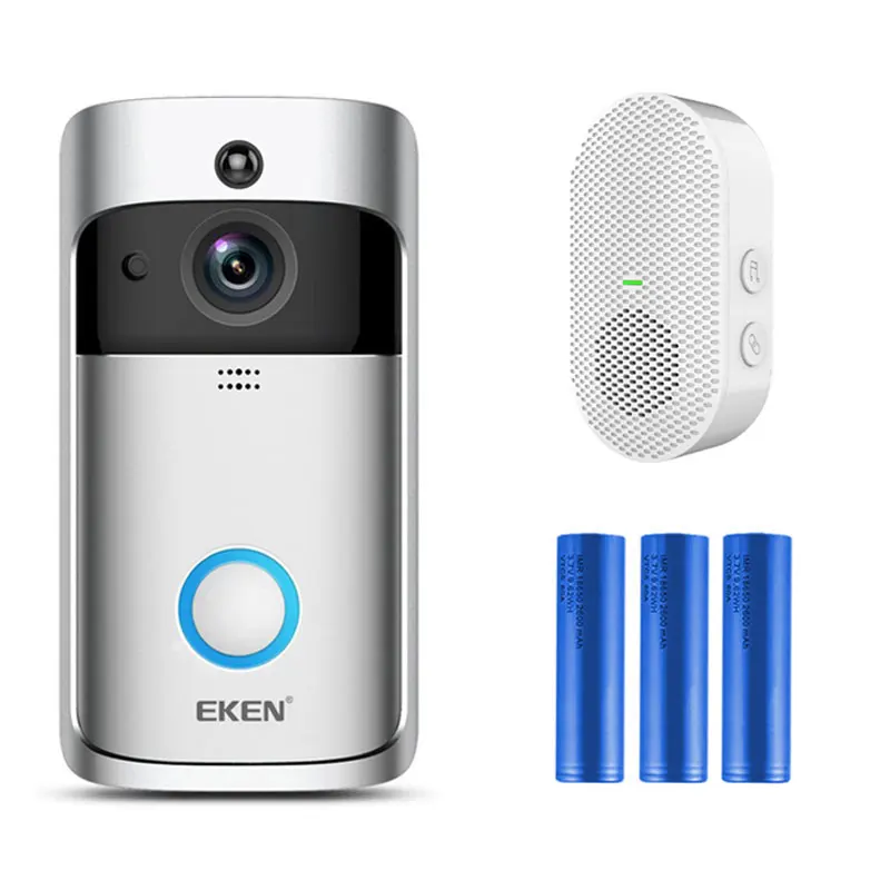 720P wireless video doorbell EKEN V5  WIFI wireless visual doorbell