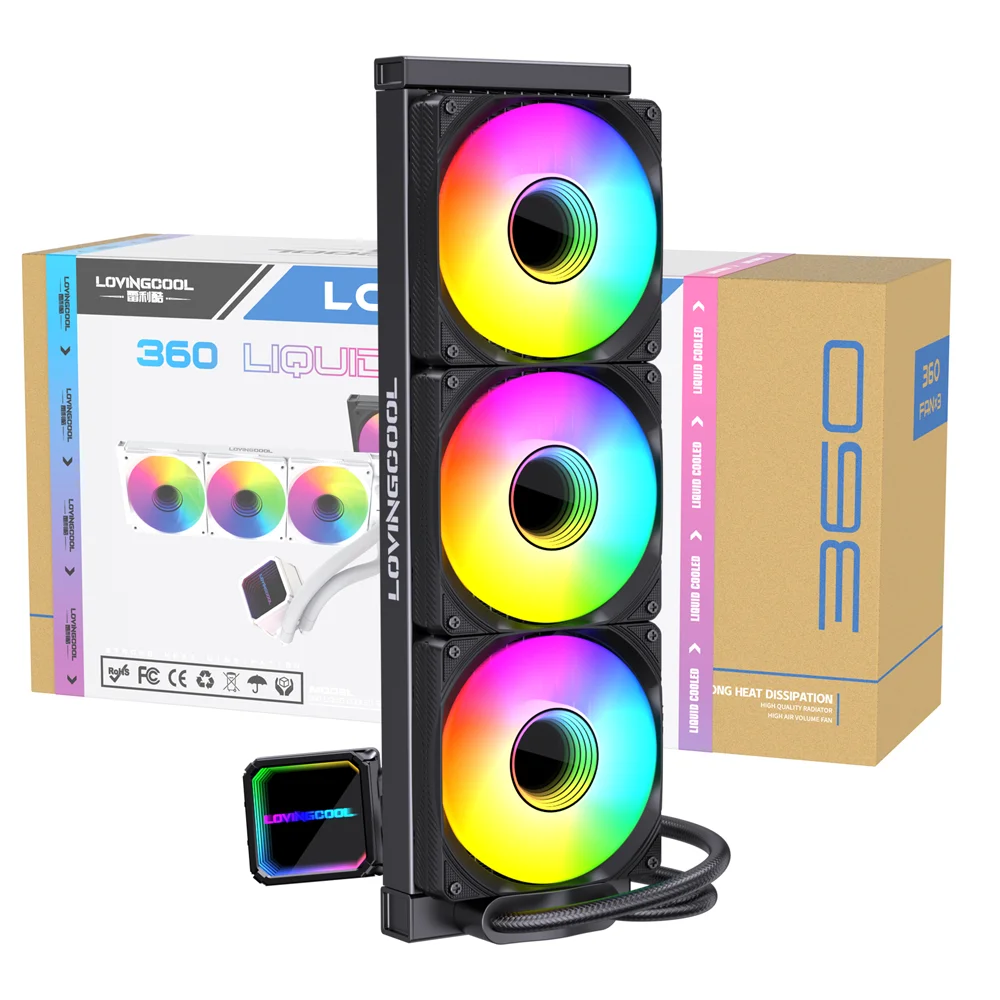 MSI M A G CORELIQUID M240 AIO CPU Liquid Cooler - 12 Way Split-Flow Water Cooling, Evaporation-Proof Tubing