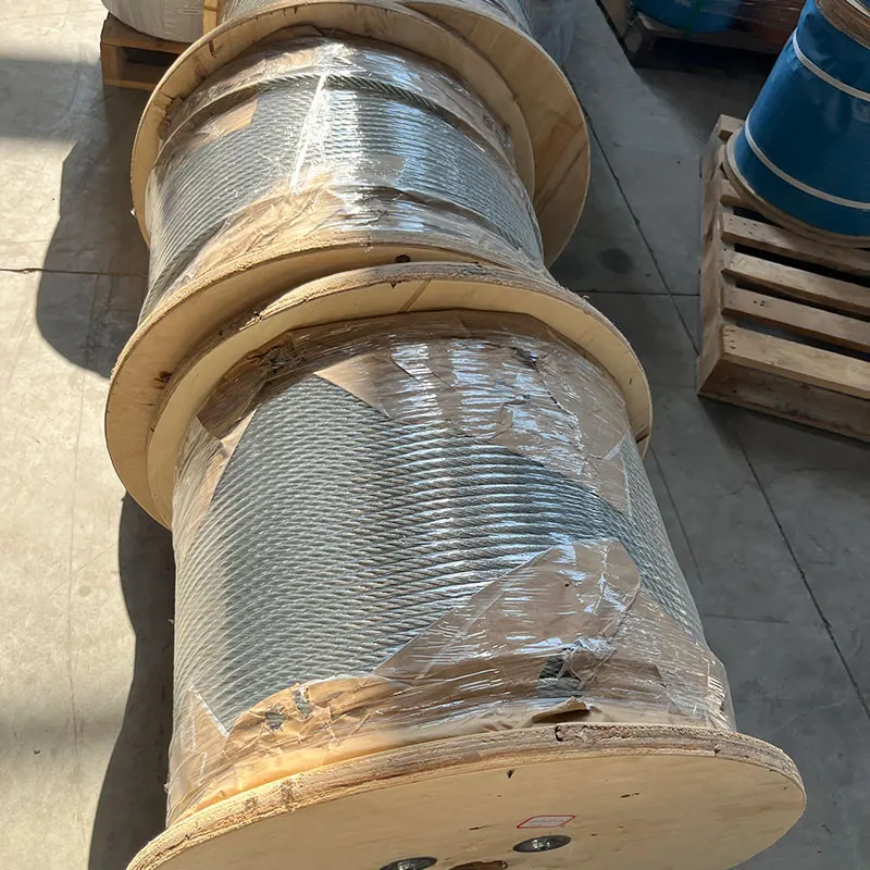 Wholesale 7x7 Wire Carbon Steel Rope From China Factory Galvanized Finish Balcony Rope
