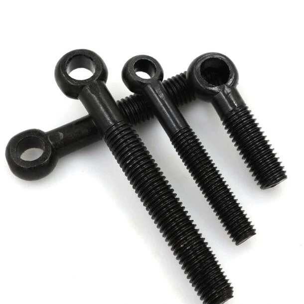 Factory Wholesale Price Carbon Steel 4.8 8.8 12.9 A2-70 Stainless Steel Swing Eye Bolts DIN444 with Nut for Lifting Industry