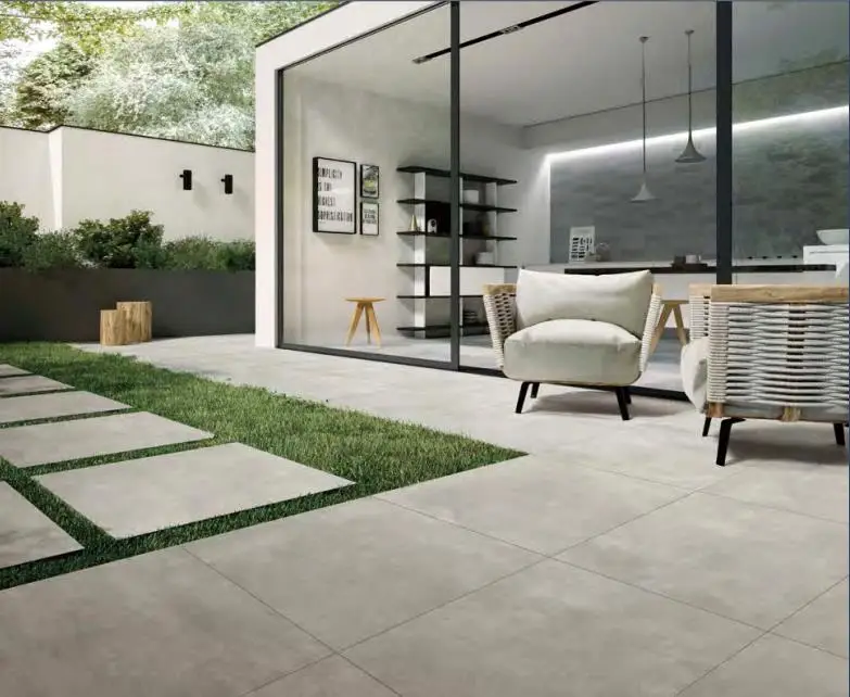 Оптовая продажа толщина 20 мм плитка из фарфорового камня 600x600 наружные фасады натурального для пола