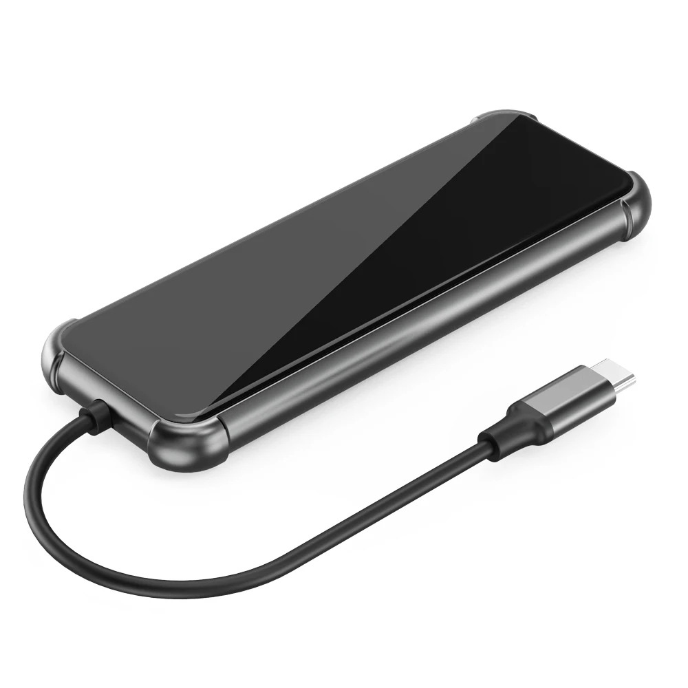 USB 3.0 Hub 6 Port Expander Adapter Multi USB Splitter USB-Hub Card Reader Dock Station For PC