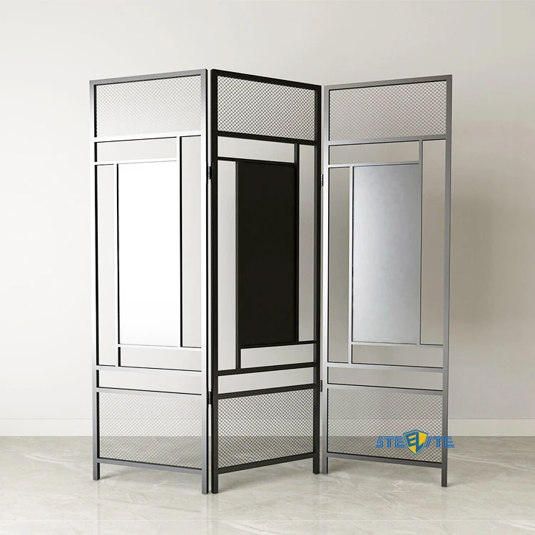 Home Hotel Room Divider Cold Rolled Steel Laser Cut Privacy Decorative Screens