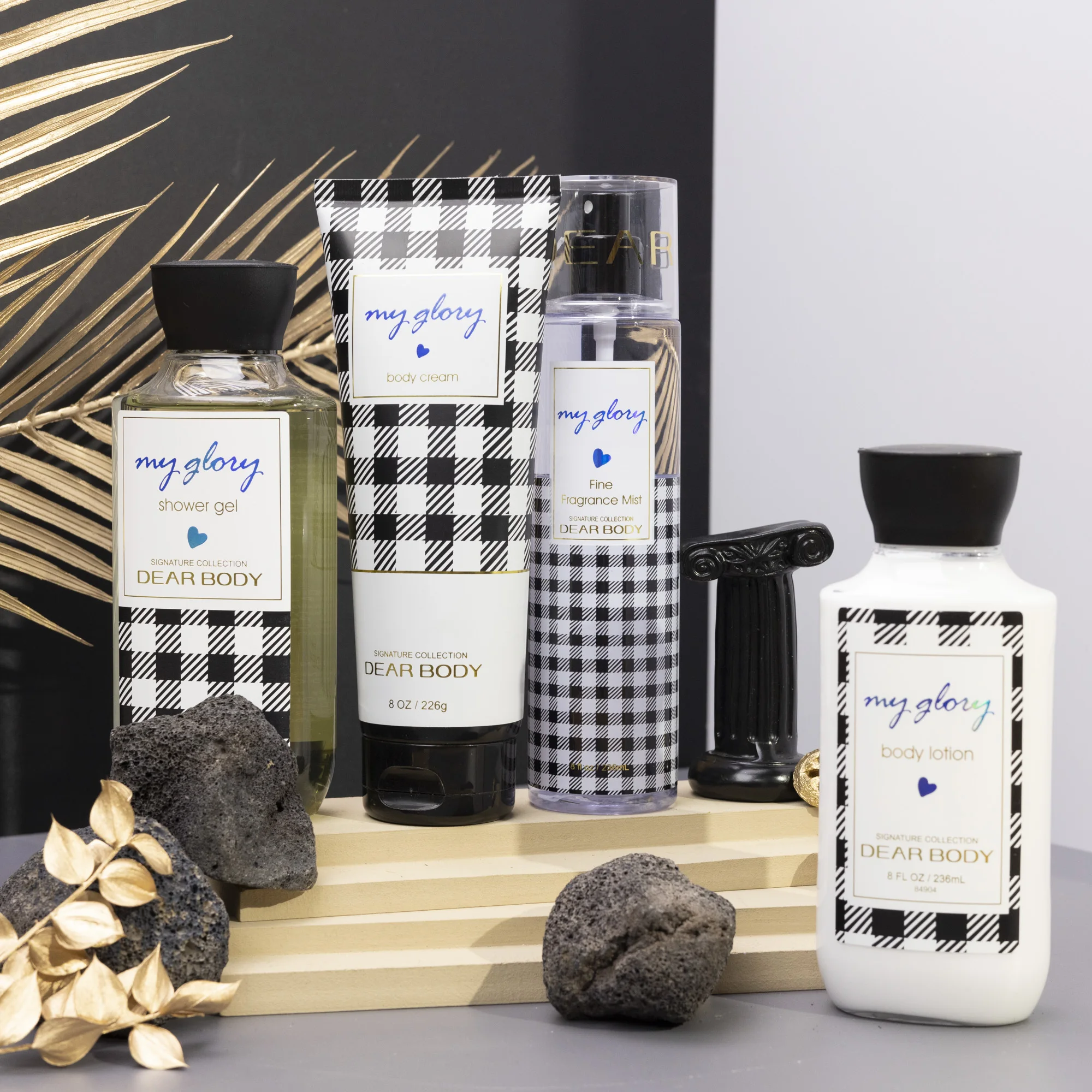 Best quality skin care set body lotion nourishing skin body lotion cream butter shower gel