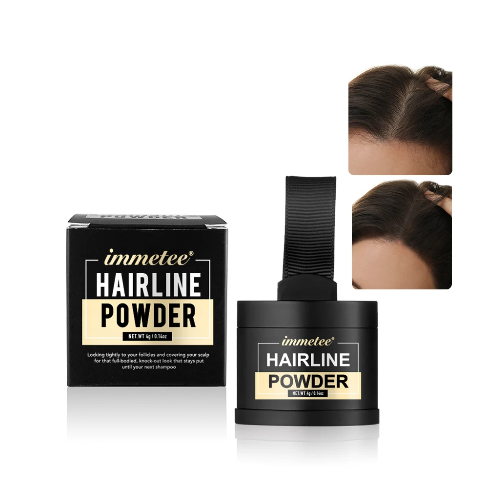 OEM/ODM Hair Fiber Powder 15 Color Custom Hairline Modified Concealer Root Cover Up Hairline Powder Hair Fiber