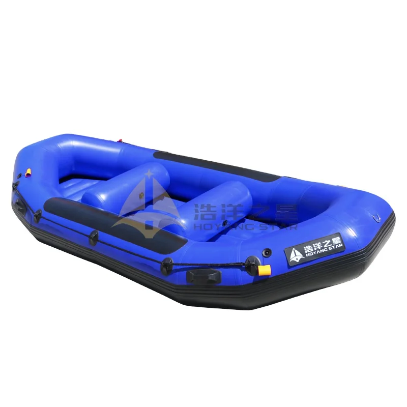 3.8m whitewater rafting boats fishing plastic raft boat professional manufacturer