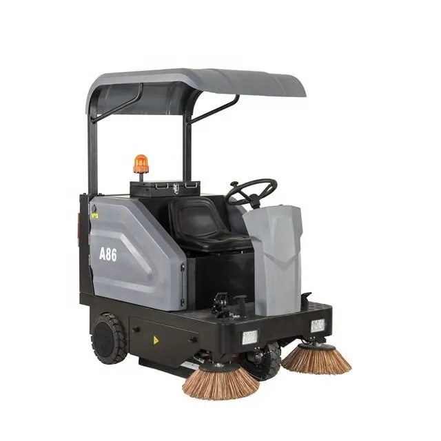 Modern design hotel Wireless Electric Floor Scrubber Machine Ride-On Floor Cleaning Machine