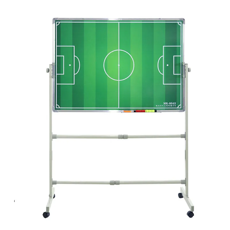 EB6101 Floor-Standing Magnetic Foldable Coaching Tactic Board for Soccer Basketball & Football Custom Logo for Sports Training