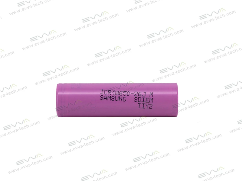 OEM 18650 2600mAh Lithium ion Rechargeable Battery Pack with Samsung ICR18650-26JM or GP Cells