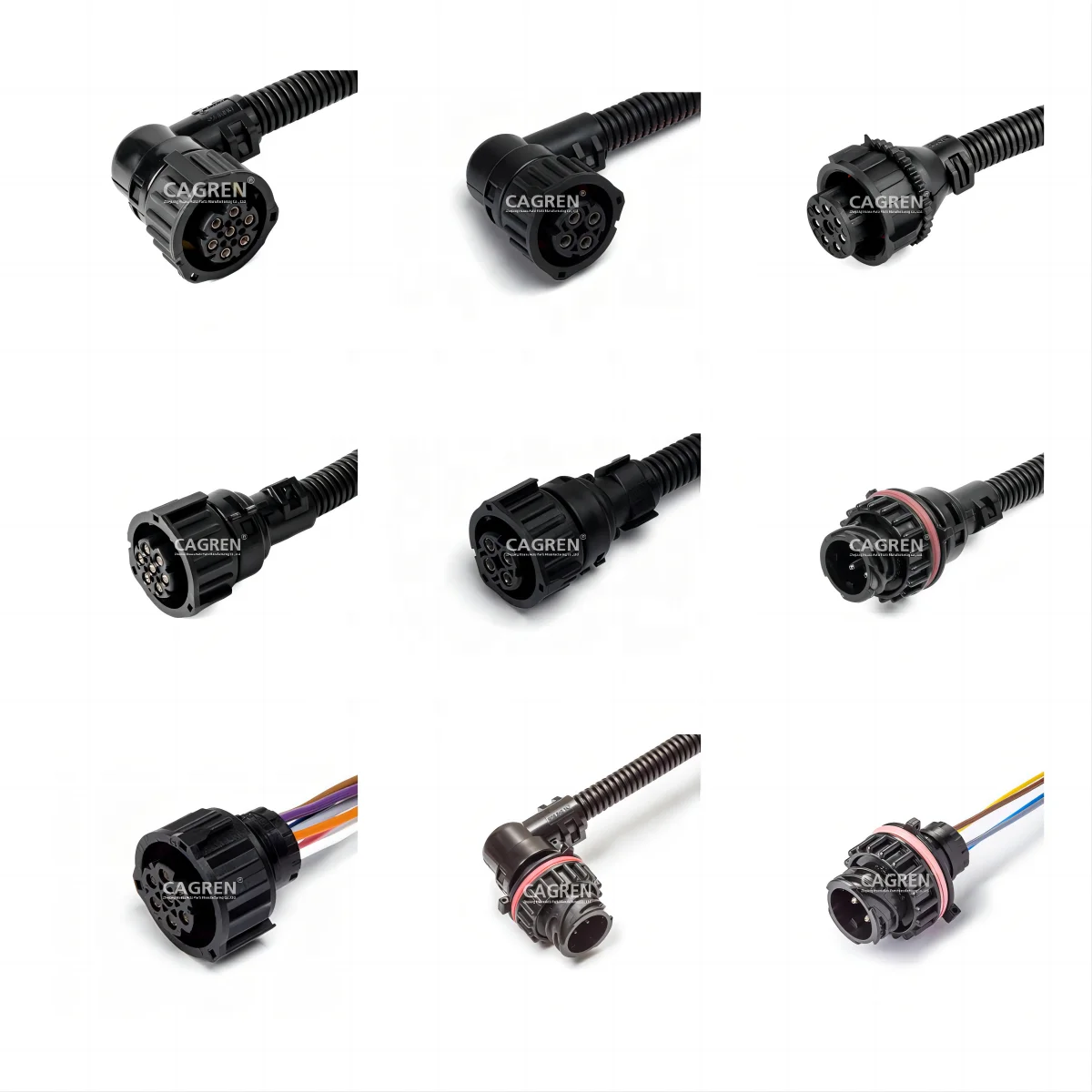 Wiring har HX5231 Connector 1-967325-1 Bayonet (female) 4-pin with angled adapter, connects to speedometer sensor.