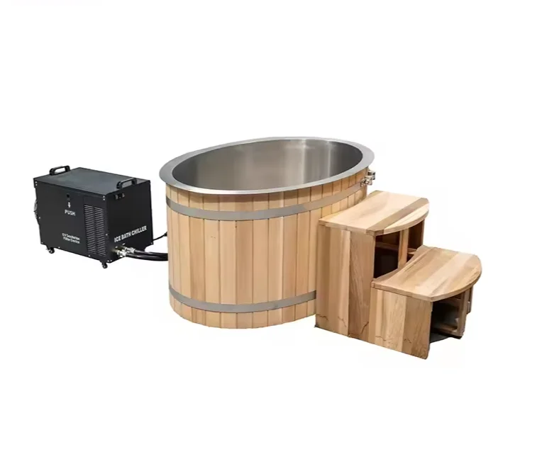 2024 деревянный охладитель для ледяной ванны