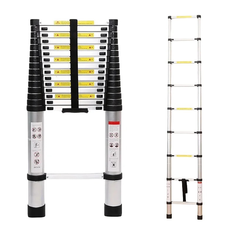 Ladder step manufacturer attic aluminum alloy telescopic ladder steel aluminum multi-position ladder