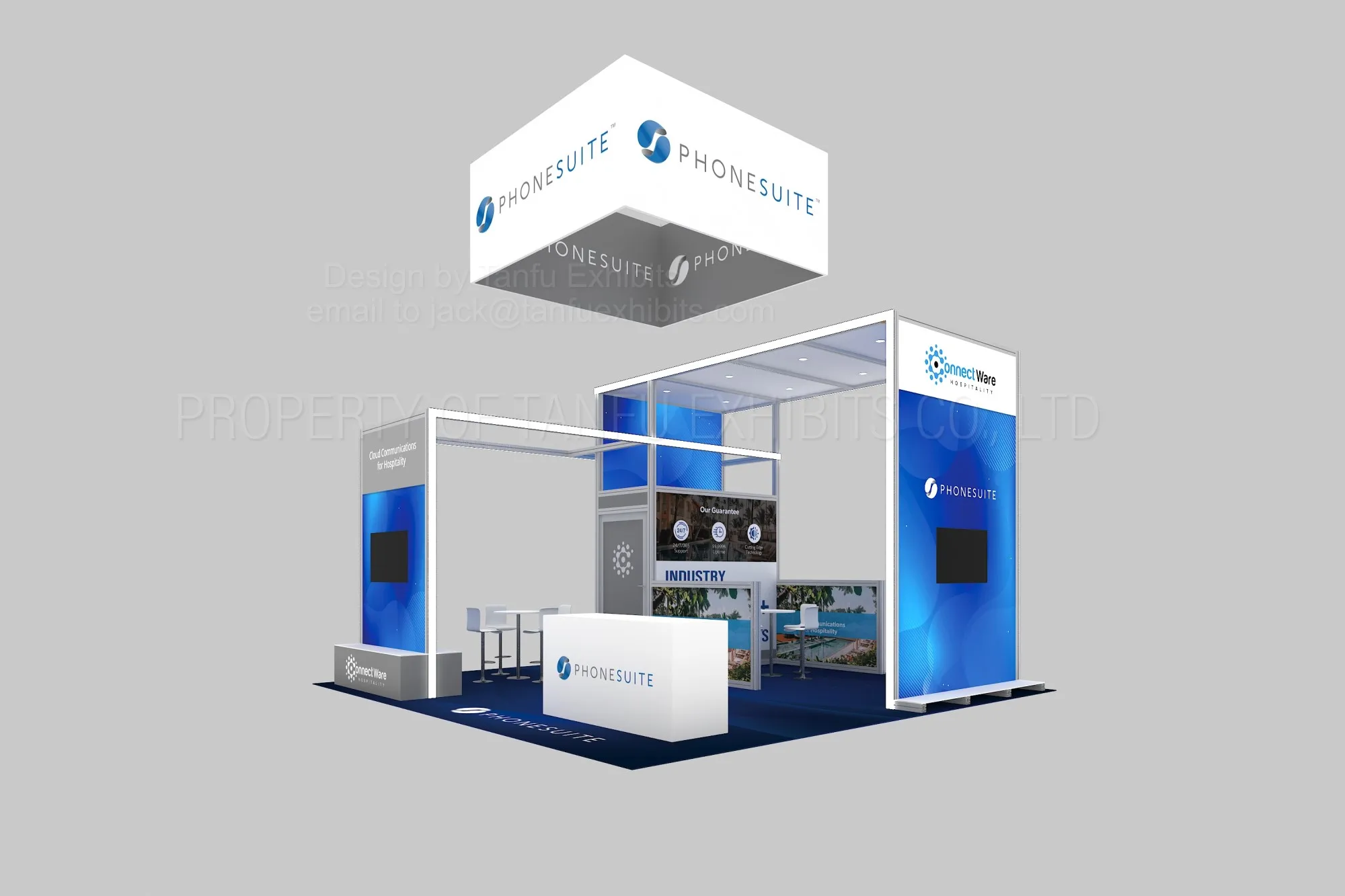 ODM Manufacturer Exhibition Show Booth for Trade Show or Expo