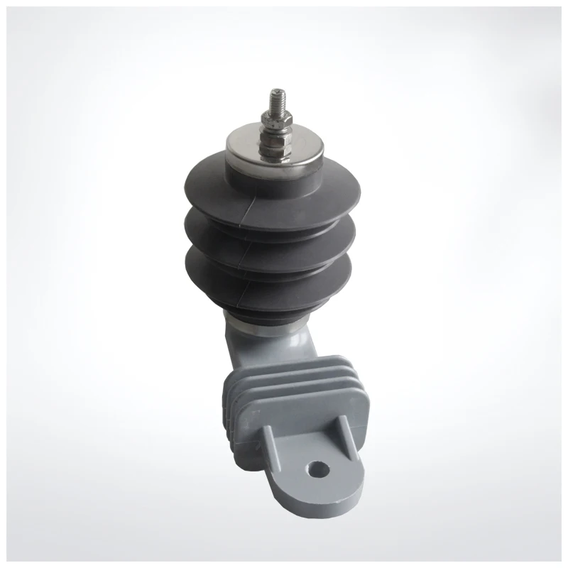 Low price 11kv 10ka Polymer type silicone rubber Surge lightning arrester arrestor without gaps