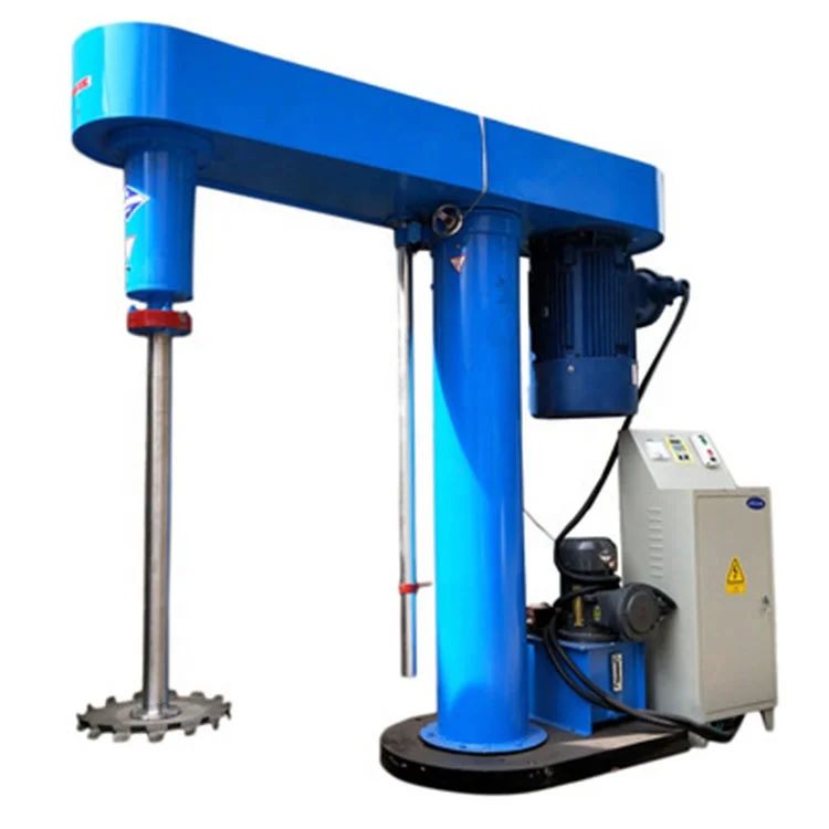 Hot Sale Pigment Coating Paint Mixing Machine Stirrer High Speed Disperser For Sale