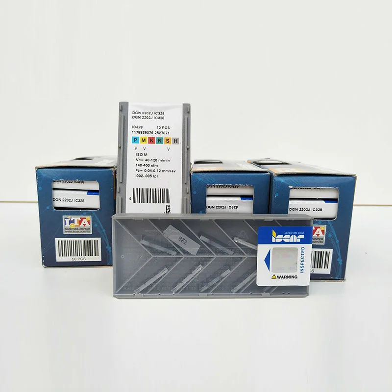 Iscar carbide insert grooving tools DGN 2202J IC328
