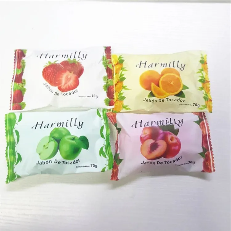 
Africa market hot sale lowest price indonesia fruit soap toilet 100g 