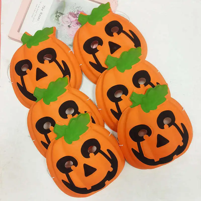Wholesale Smile Halloween Pumpkin Mask for Kids Pumpkin Decoration for Halloween Costume Mask Party