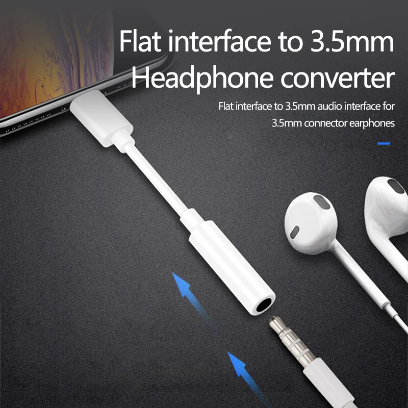 best seller audio headphone jack adapter connector cable wire for iphone to 3.5mm