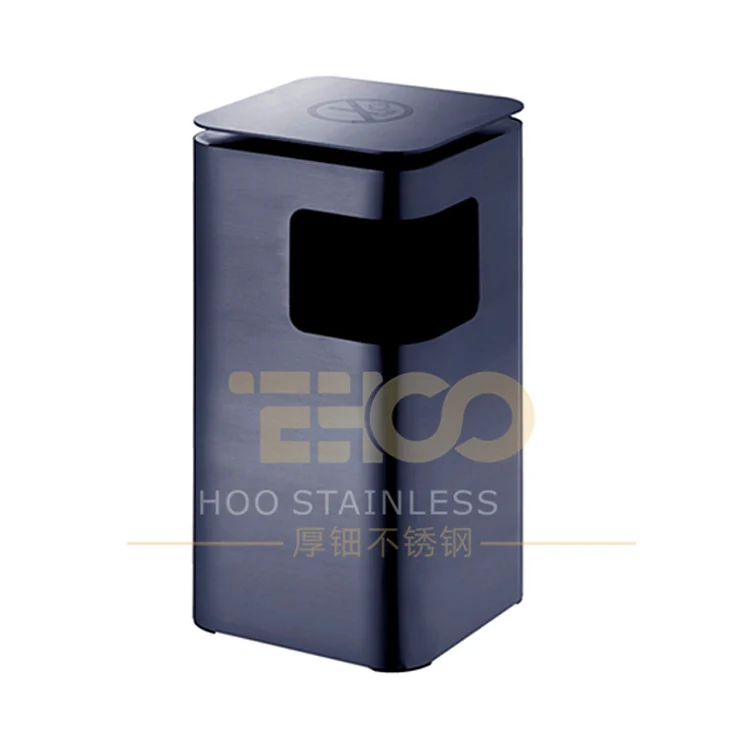 2022 New Style Lobby Trash Cans With Fashionable Designs For 6 Star Hotels Ashtray Bins