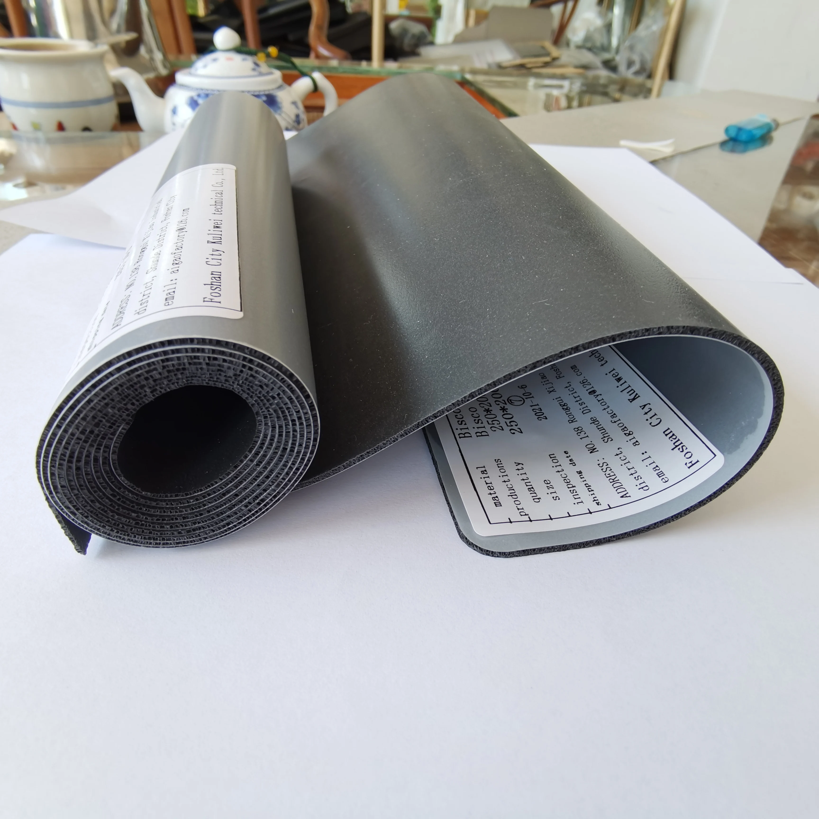 BISCO Rogers HT800 Solid 10mm Thermal Insulation Silicone Foam Sheet Roll