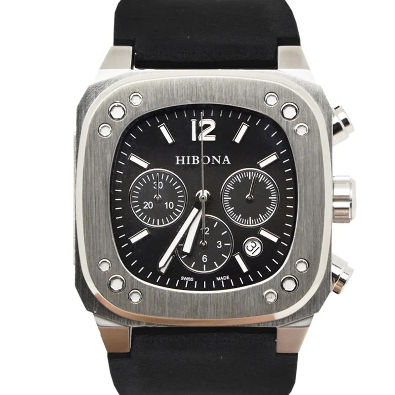 Fit ronda 715 ETA2894 stainless steel custom luxury sapphire crystal watch case