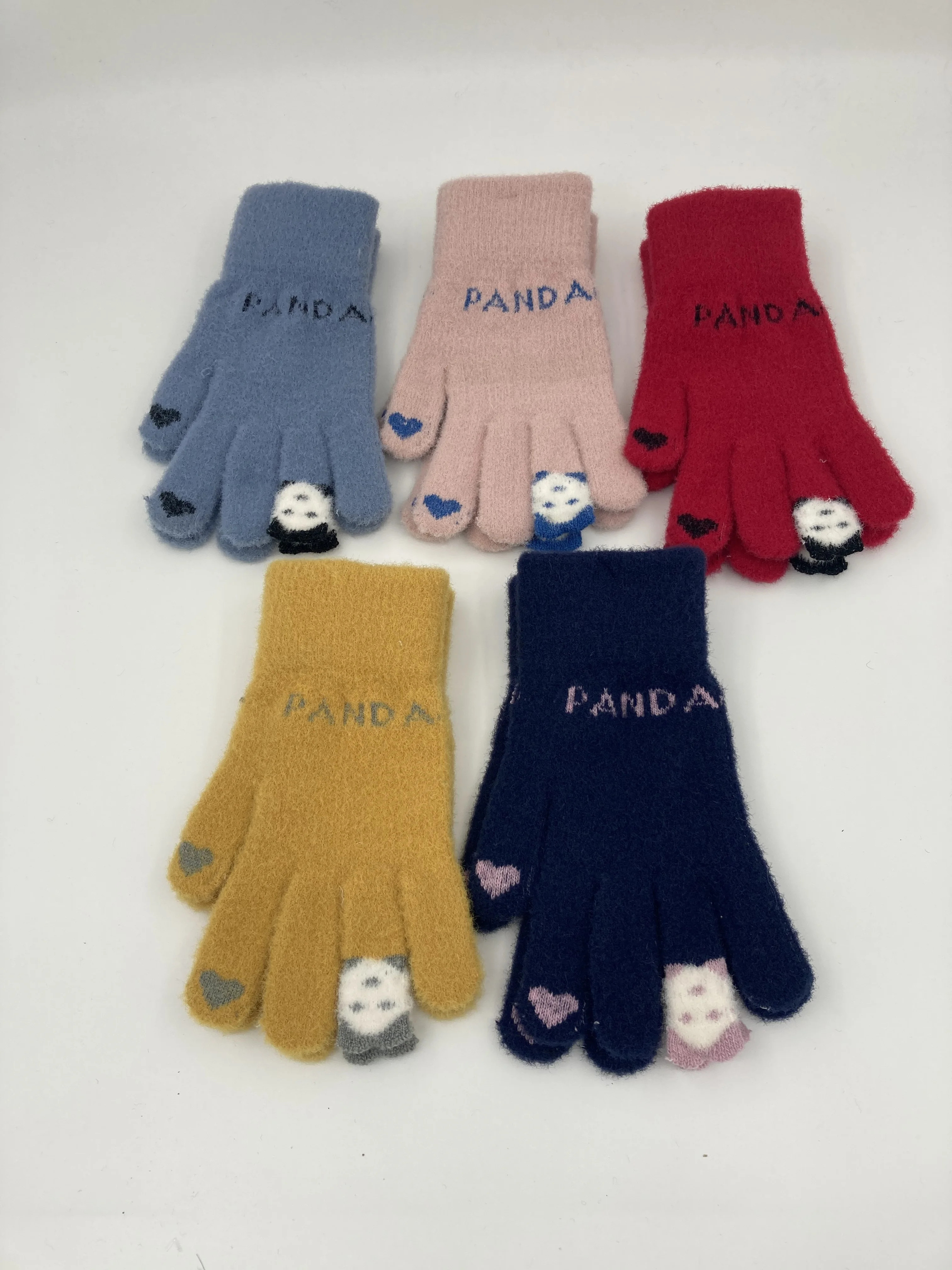 Warm Stretchy Magic Knitted Winter  Gloves Girl Boy Kids Gloves Child Gloves