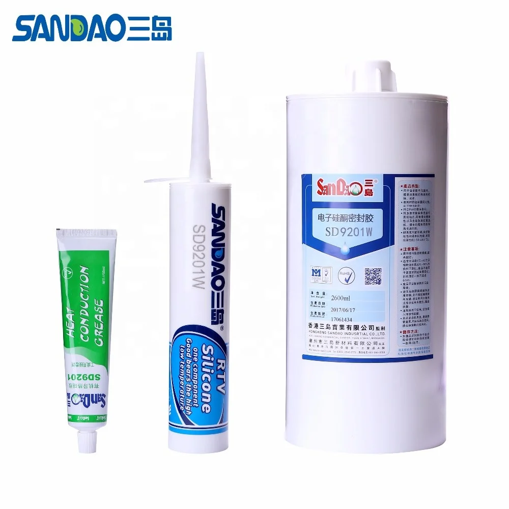 Manufacturer Direct Sales Gel Fixed Silicone Adhesives for CPU LED Thermal Silicone Silicone Sealant