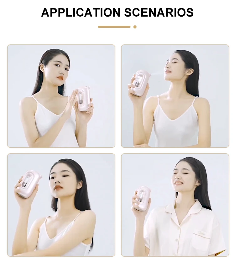 Handheld Oxygen Injector Home Hydration Portable Water Oxygen Meter Gun Hydrogen Oxygen Facial Skin Moisturizing Beauty Machine